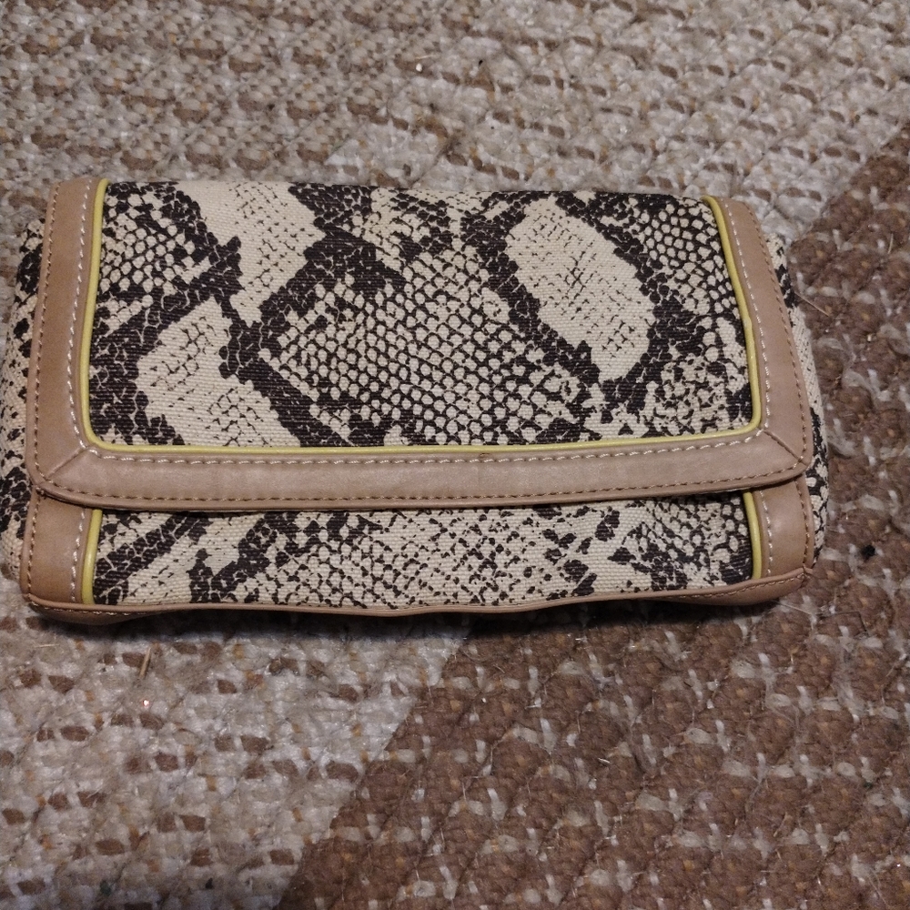 LOFT Snakeprint Wallet NWT